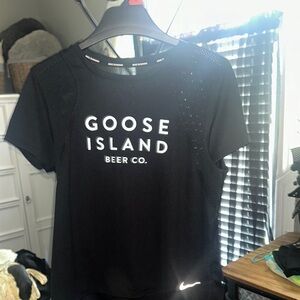 Nike Black Crop Top Short Sleeve